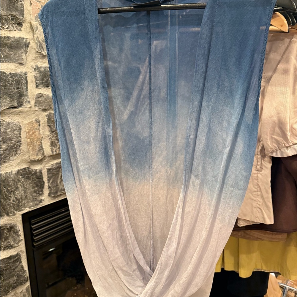 DKNY Blue Ombre Top